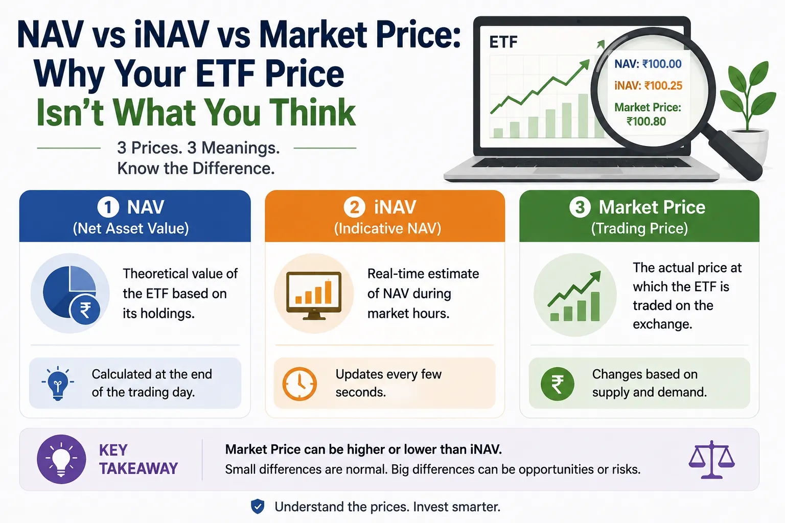 NAV vs iNAV vs Market Price: Why Your ETF Price Isn't What You Think