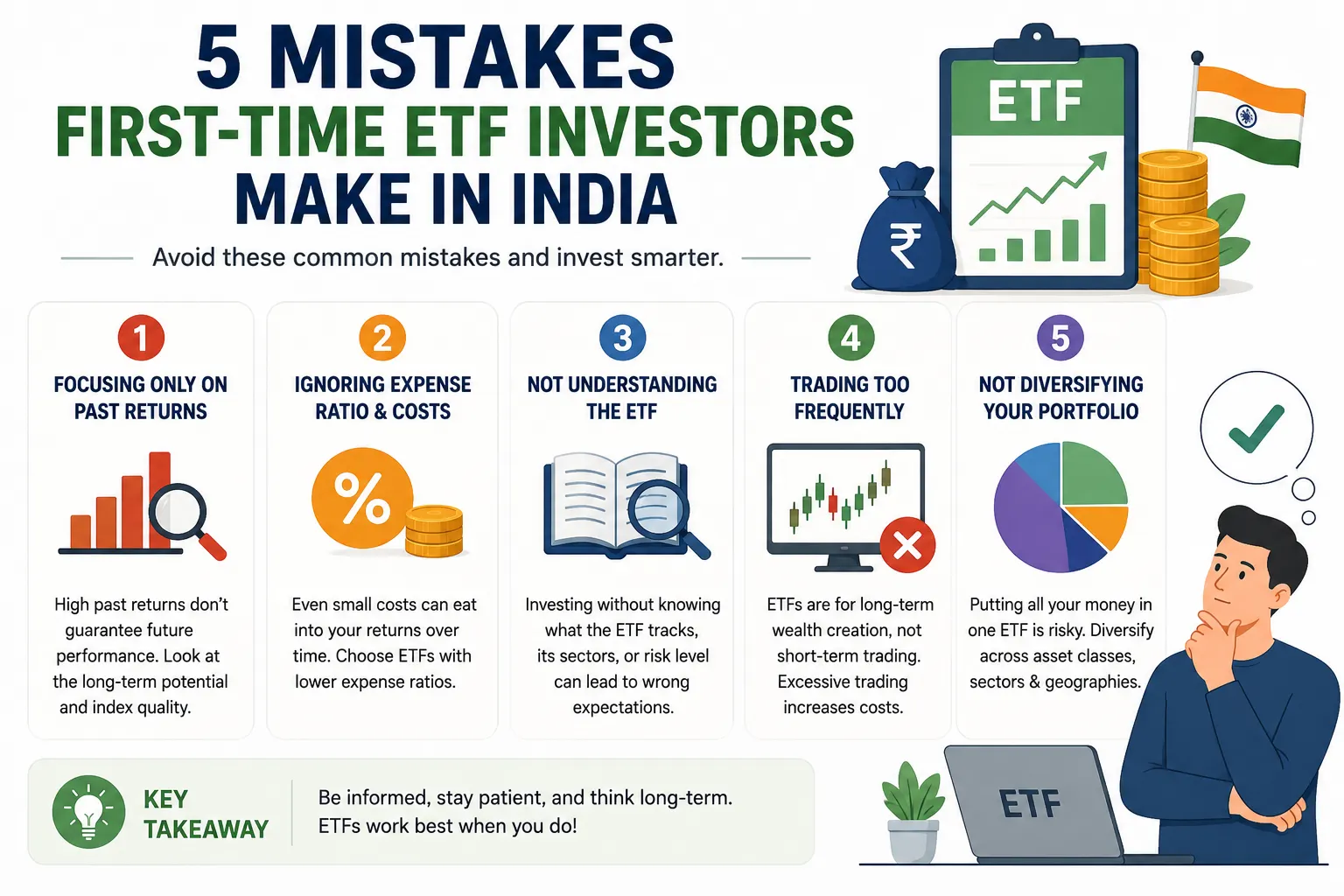 5 Mistakes First-Time ETF Investors Make in India